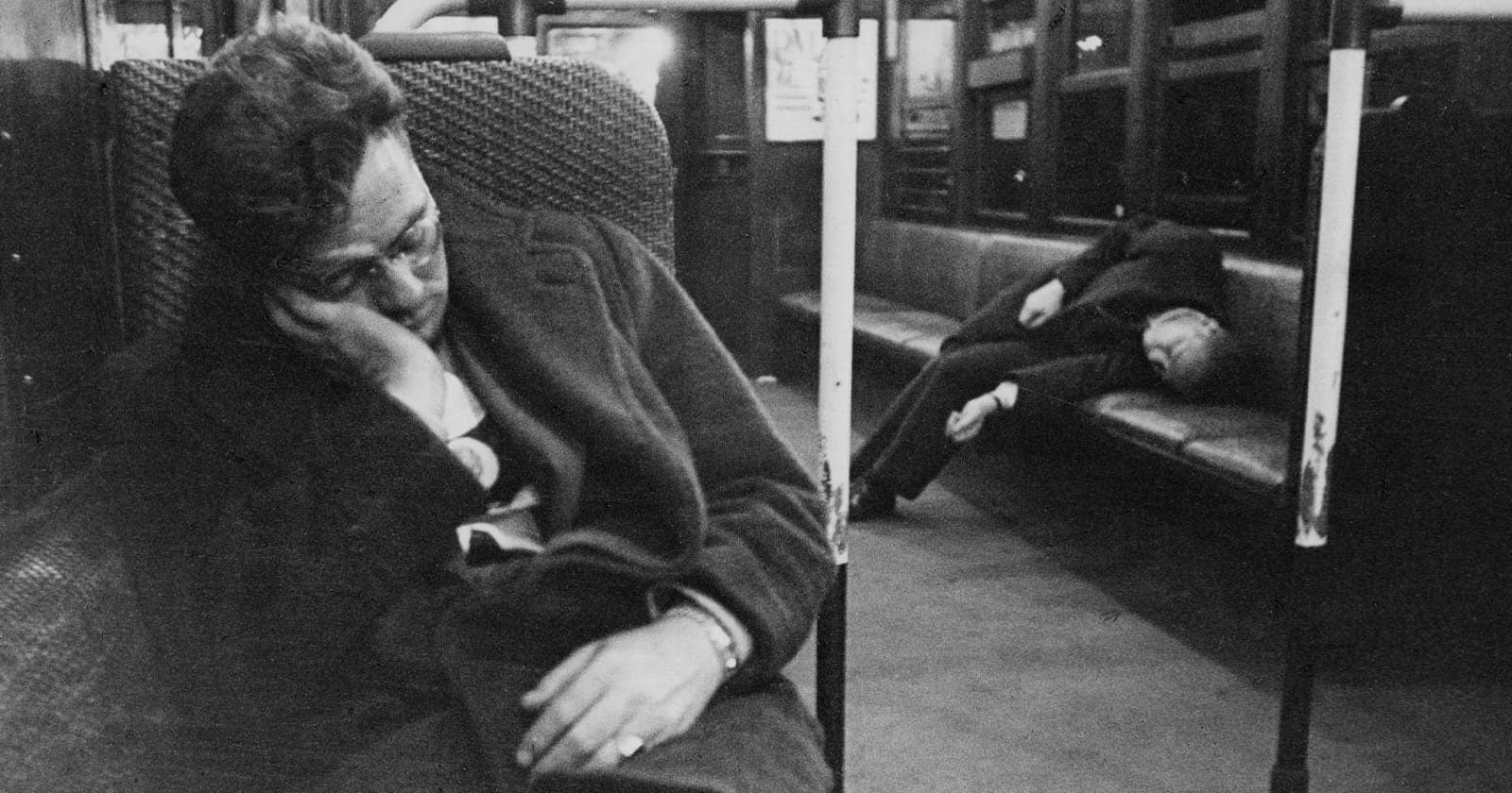 Stanley Kubrick Shot These Photos on the New York Subway After Midnight in the 1940s